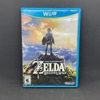 Zelda Breath of the Wild PAL Wii U  box art